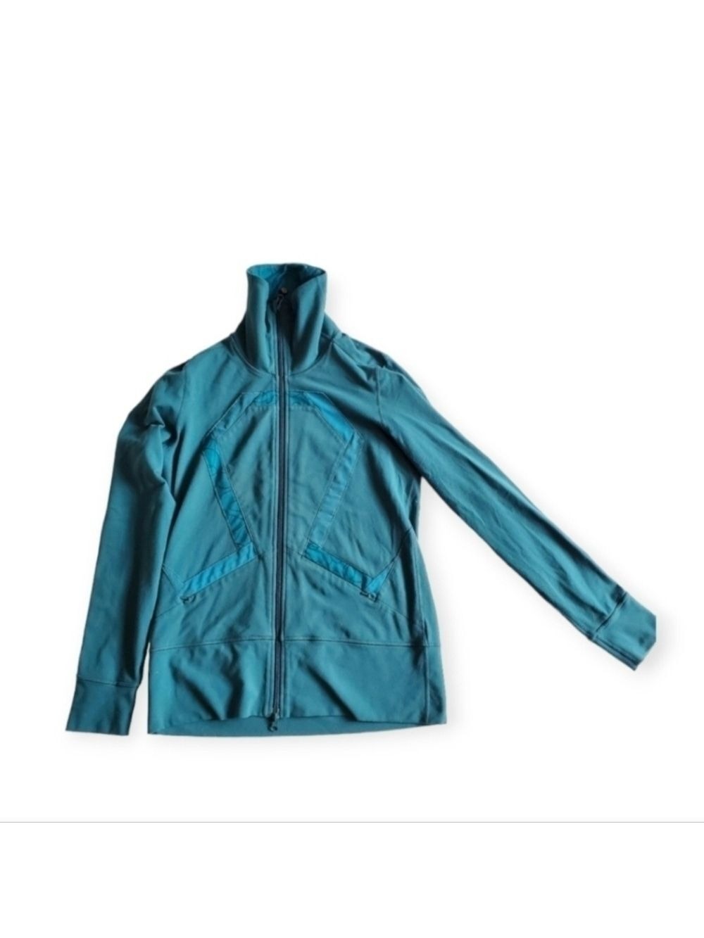 Lululemon Athletica Teal Zip Up Jacket